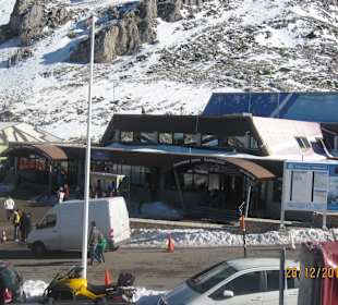 Ski-Zentrum Parnassos, Eingang zum Lift