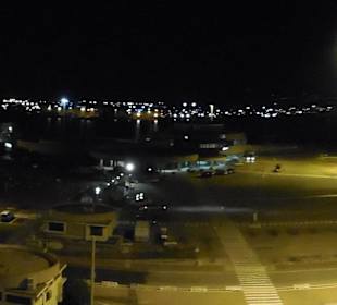 Abends vor der Abfahrt