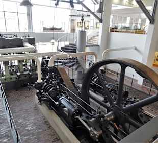 Dampfmaschine im Museum