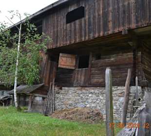 Rückseite eines Hofes