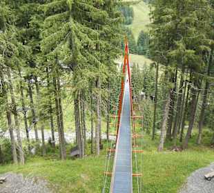 Golden Gate der Alpen mit Hochseilpark