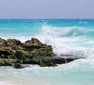 Nach ca. 30 min rechts ab am Strand entlang