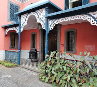 Eingang zum Hausmuseum Frederico de Freitas