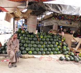 In Alt-Hurghada auf dem Gemüsemarkt