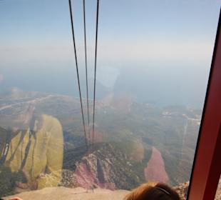 Widok z kolejki linowej