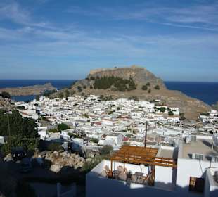 Lindos in der Abendsonne