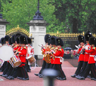 Impressionen Wachwechsel Buckingham Palast