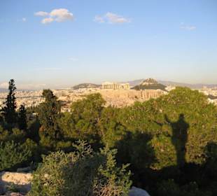 Sonnenuntergang Akropolis