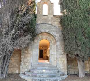 Eingang in die Kirche