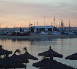 Sonnenaufgang in der kl. Badebucht