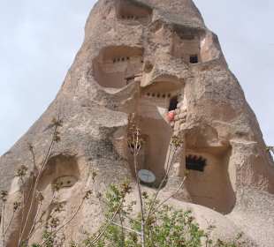 Autentyczny dom w skale