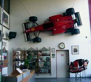 Eingangsbereich in Schumis-Kartbahn