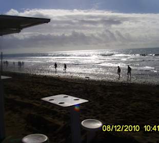 Strandsituation Maspalomas Gran Canaria