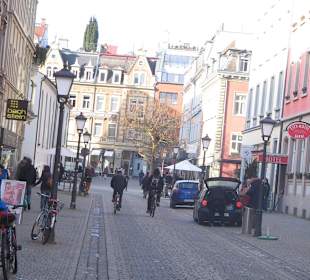 Seitenstrasse vom Hotel Halm Konstanz