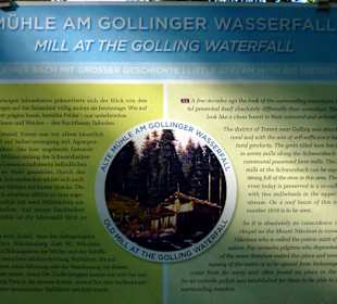 Wasserfall Golling