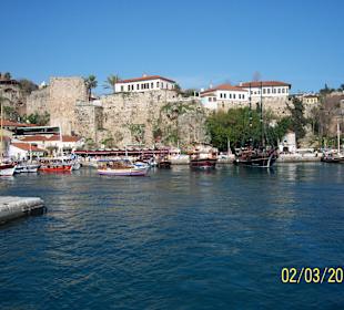 Hafen - vom Boot aus 