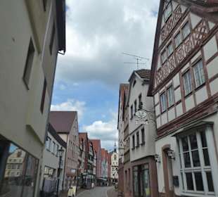 Bei einem Altstadtbummel in Gemünden am Main