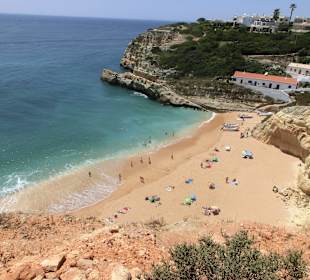 Strand bei Albufeiera Altstadt