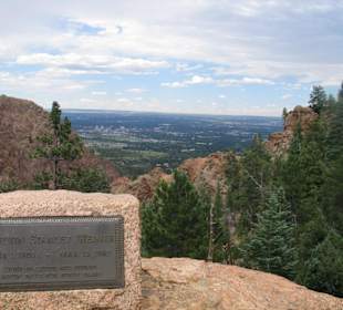 Aussicht auf Colorado Springs
