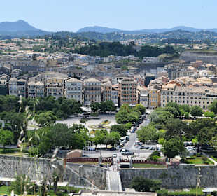 Ausblick von der Festung auf die Altstadt