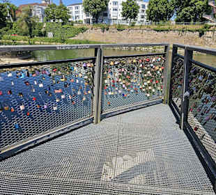 Deltaplatz mit Schlösser