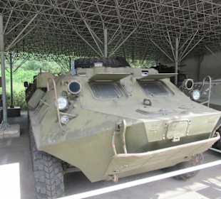 Im Freigelände des Militärmuseums Lesany