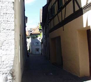 Die engen Gassen der Niederburg