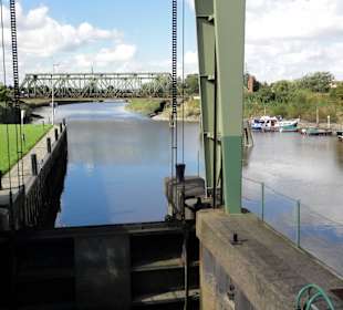 Schleuse des Sperrwerks