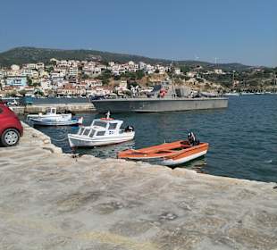 Hafen Samos Stadt
