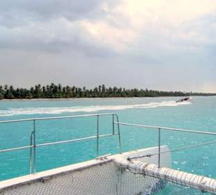 Blick zur Isla Saona