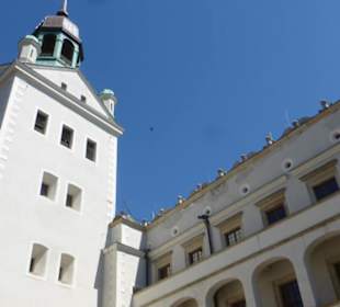 Das Schloss von Stettin - nach Wiederaufbau