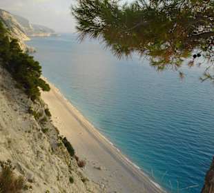Lefkada piękna plaża