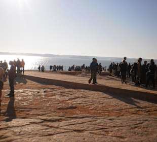 Fußweg zu Abu Simbel