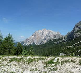 Auf dem Weg nach Cortina d`Ampezzo