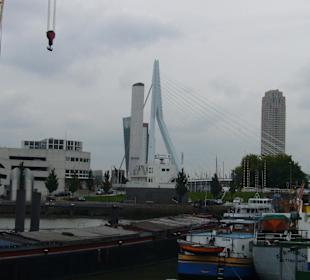 Erasmův most- pohled od muzea