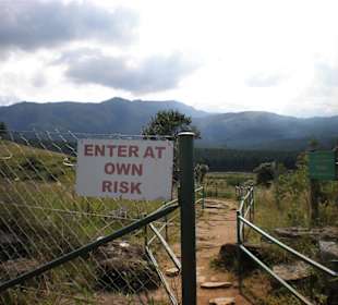 Fußweg zu den Mac Mac Falls