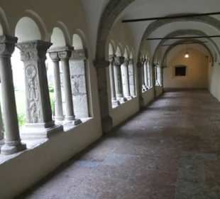 Im Kreuzgang der Stiftskirche in Berchtesgaden