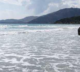 Typisch auf Sardinien, der Felsen