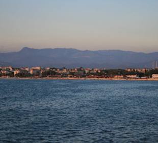 Blick von Side nach Side Kumköy