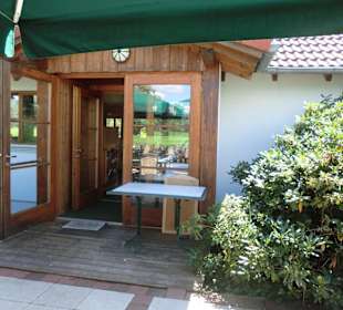 Eingang von der Terrasse