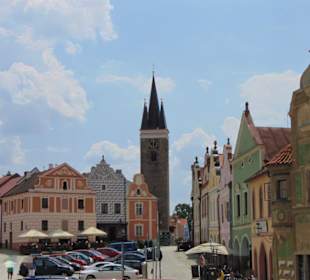 Marktplatz in Telč