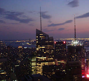 Sunset über Manhattan