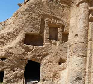 Römische Stätte im Wadi
