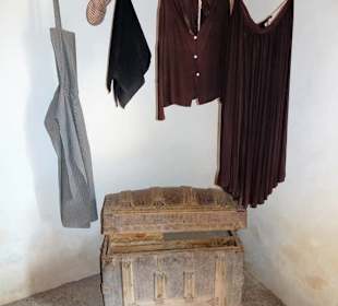 In den Räumen einer armen Landfrau