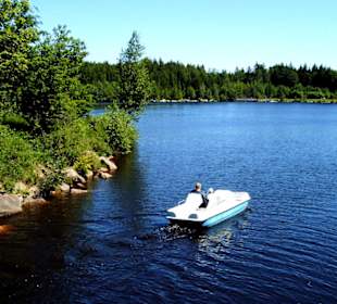 Tretboot auf dem Fichtelsee