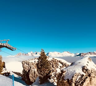 Wolkenmeer beim Skifahren