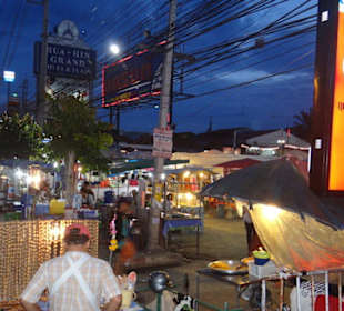 Neuer Nachtmarkt in Hua Hin