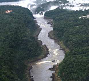 Hubschrauberflug von Cataratas do Iguazu Argent.