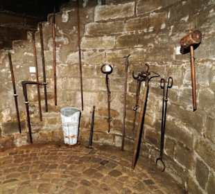 Im ehemaligen Eiskeller der Brauerei