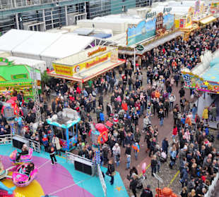 Der Freimarkt 2018 aus Vogelperspektive